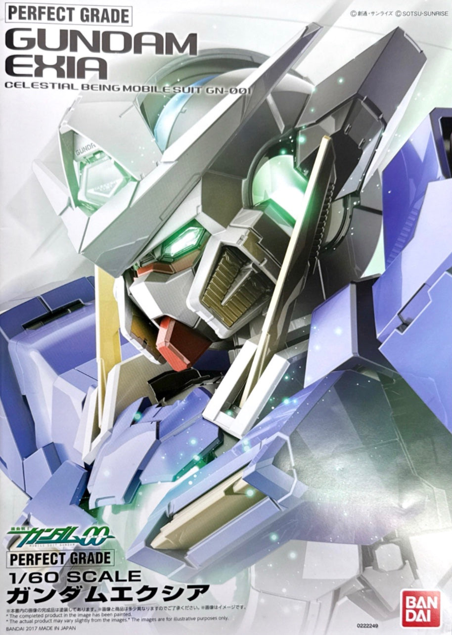 PG Gundam EXIA Electronic Instruction Manual