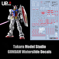 PGU 1/60 RX-78-2 Gundam 2.0 HD Fluorescent Waterslide Decals