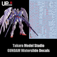 MG 1/100 Wing Gundam Zero EW Ver.KA HD Fluorescent Waterslide Decals