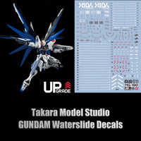 MG 1/100 Freedom Gundam 2.0 HD Fluorescent Waterslide Decals