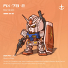 Gundam Wing Zero Custom mid-flight with twin buster rifle - iconic anime collectible figure