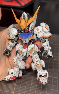 Custom BANDAI MGSD Barbatos Gundam with Touch-Sensitive Switch Lighting Takara Model Studio