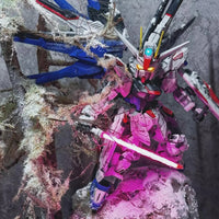 Customized MGSD Strike Freedom Gundam scene decorative ornaments Takara Model Studio