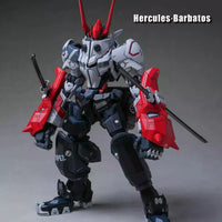 MG Barbatos Hercules-01 GK Kit resin parts laid out for assembly