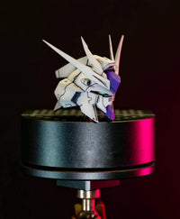 High-resolution Gundam head designs comparison chart