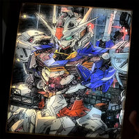 HOT🔥! Gundam light painting🔥 Takara Model Studio