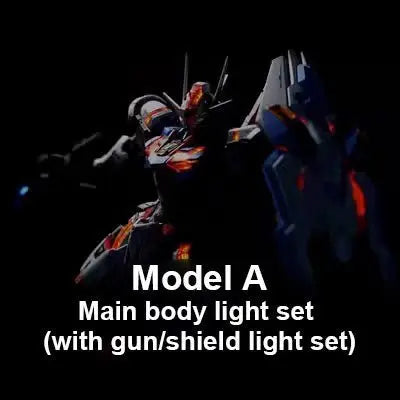 Customizable brightness controls for FM 1/100 Gundam Aerial Phantom Light Set