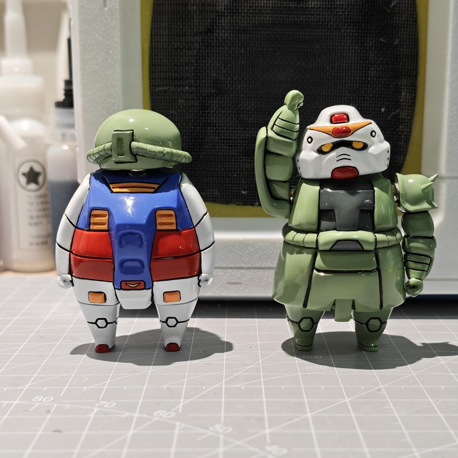 Fat Chibi RX-78 & Zaku II Gundam GK Kit: Is It Worth It? — Buying Guide - Takara Model Studio