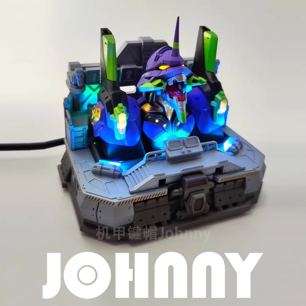 How to Install and Display Your EVA Unit-01 Artisan Keycap (Setup Guide) - Takara Model Studio
