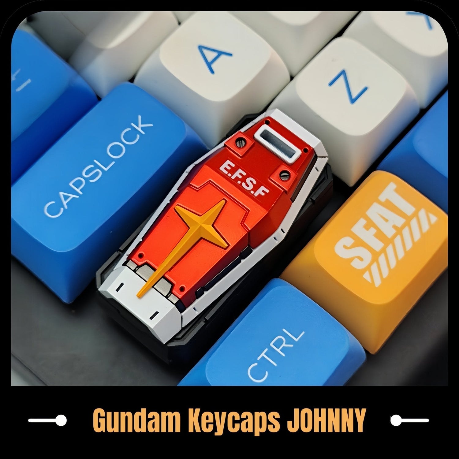 How to Install and Optimize Your Johnny RX-78-2 Shield Keycap - Takara Model Studio