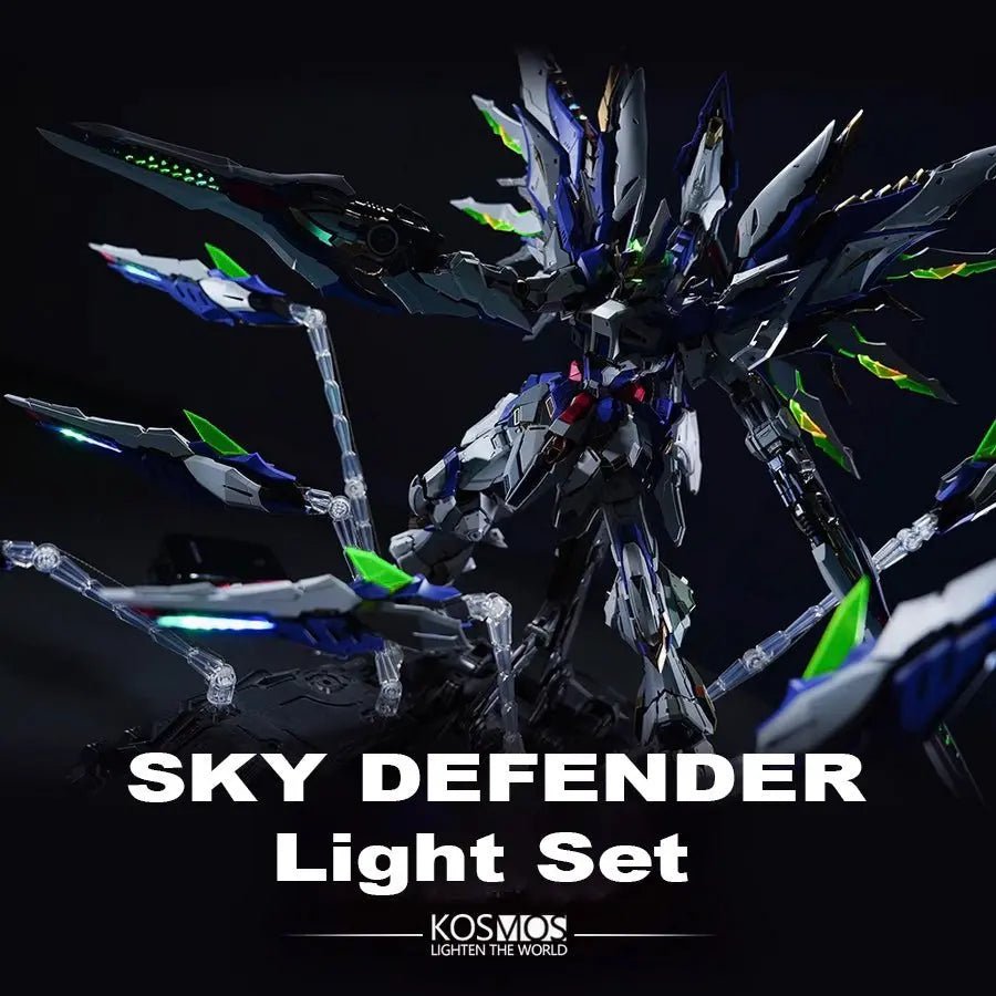 How to Install the KOSMOS LED Light Set in Your 1/72 Sky Defender - Takara Model Studio