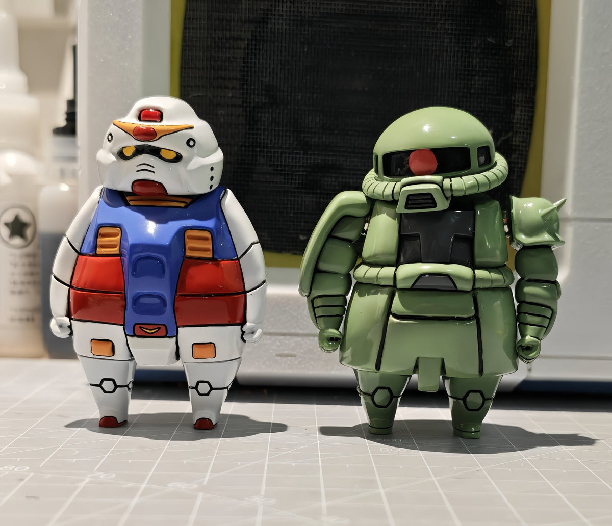 How to Paint the Fat Chibi Gundam GK Kit: Complete Step-by-Step Guid ...