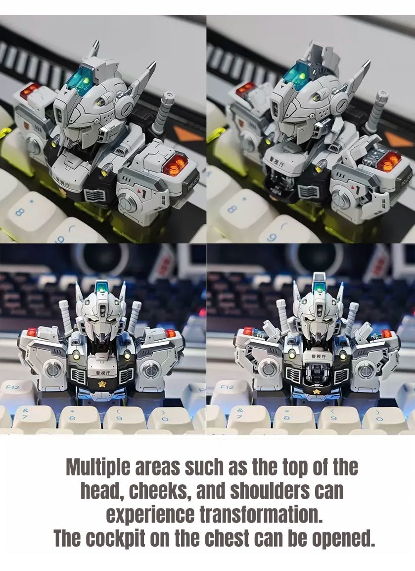 Inside Johnny's Workshop: The Armor, Cockpit & Hand-Painted Artistry of the Ingram Keycap - Takara Model Studio