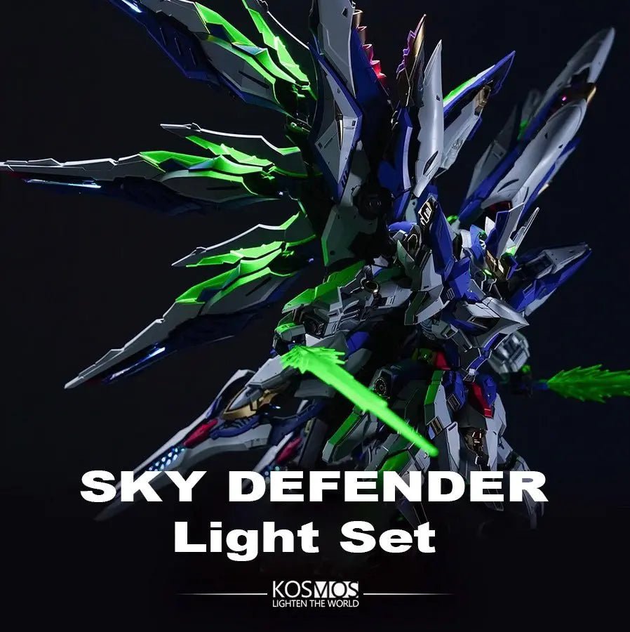 Is the KOSMOS LED Light Set Worth It for Your 1/72 Sky Defender? - Takara Model Studio