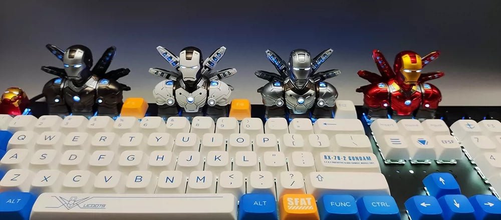 Johnny Iron Man Artisan Keycap Set Review: A Hero for Your Battlestation - Takara Model Studio
