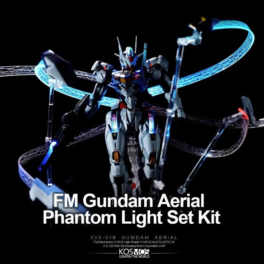 KOSMOS FM Gundam Aerial LED Kit: Model A vs Model B — Which Should You Buy? - Takara Model Studio