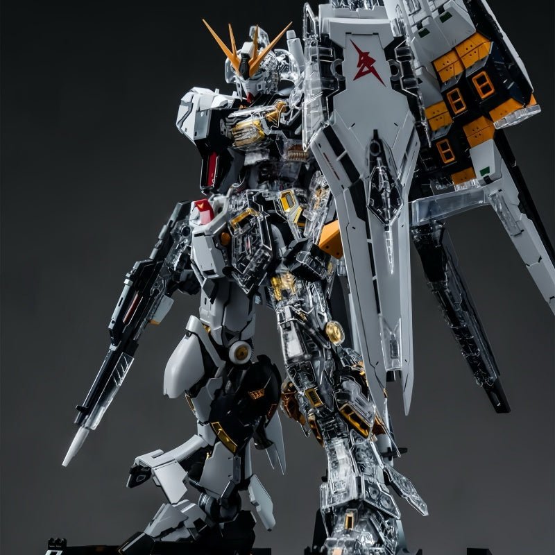 PGU Nu Gundam Clear Armor GK: Left-Half vs Full Body — Which Version Should You Choose? - Takara Model Studio