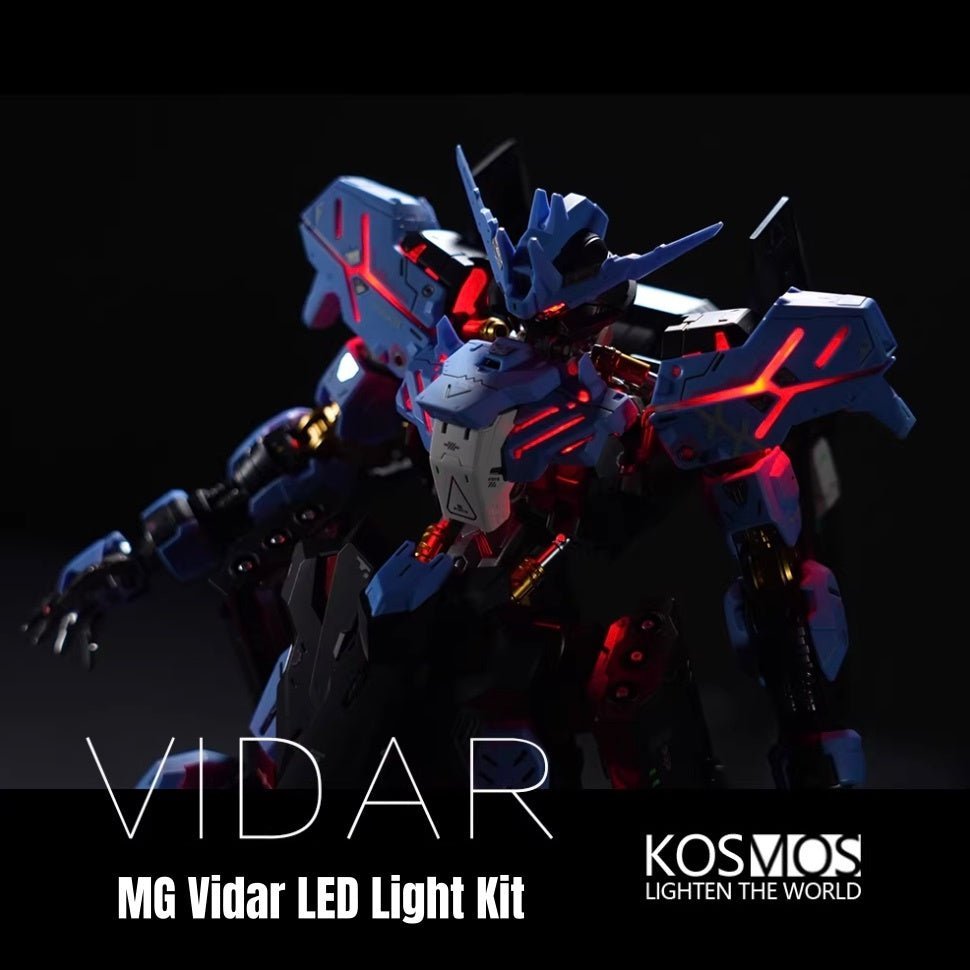 The Best LED Light Kit for MG Gundam Vidar (2026): Is KOSMOS Worth It? - Takara Model Studio