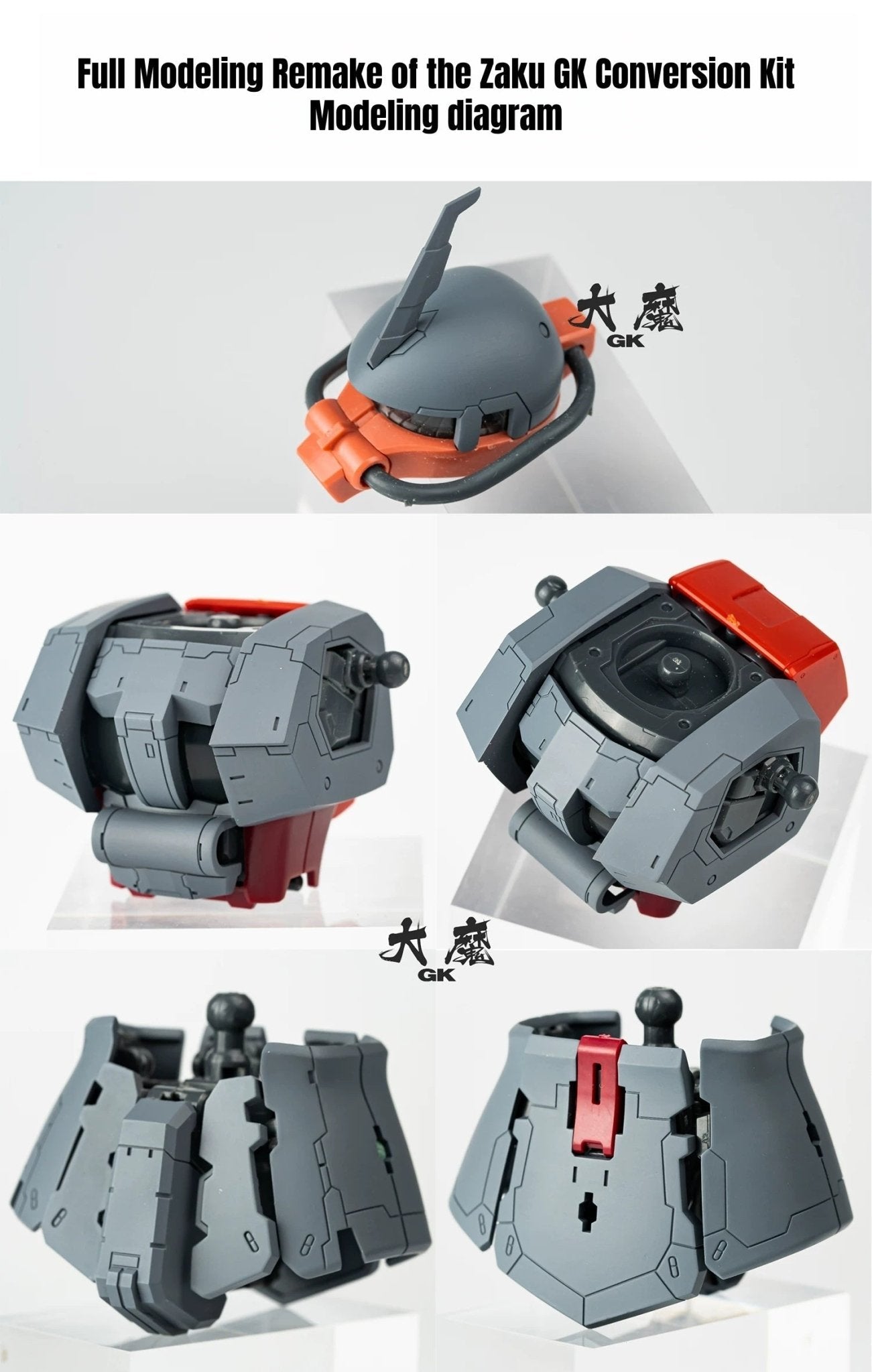 The Yujiao Land Zaku GK Design: How Digital Remodeling Is Changing Resin Kits - Takara Model Studio