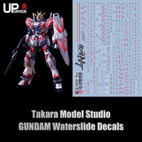 MG 1/100 Narrative Gundam C-Packs HD Fluorescent Waterslide Decals