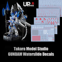 PG 1/60 Unicorn Gudnam Perfectibility HD Fluorescent Waterslide Decals