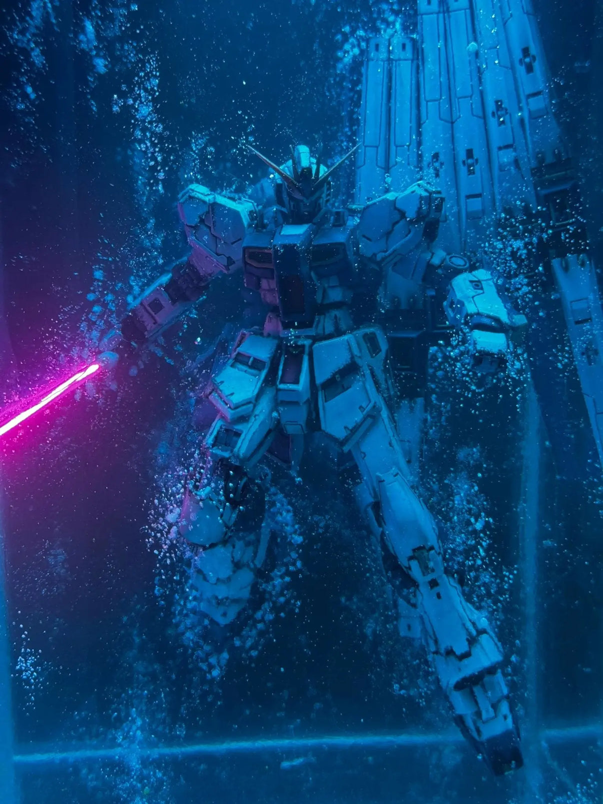 Custom Underwater Gundam Scene Decorations Takara Model Studio