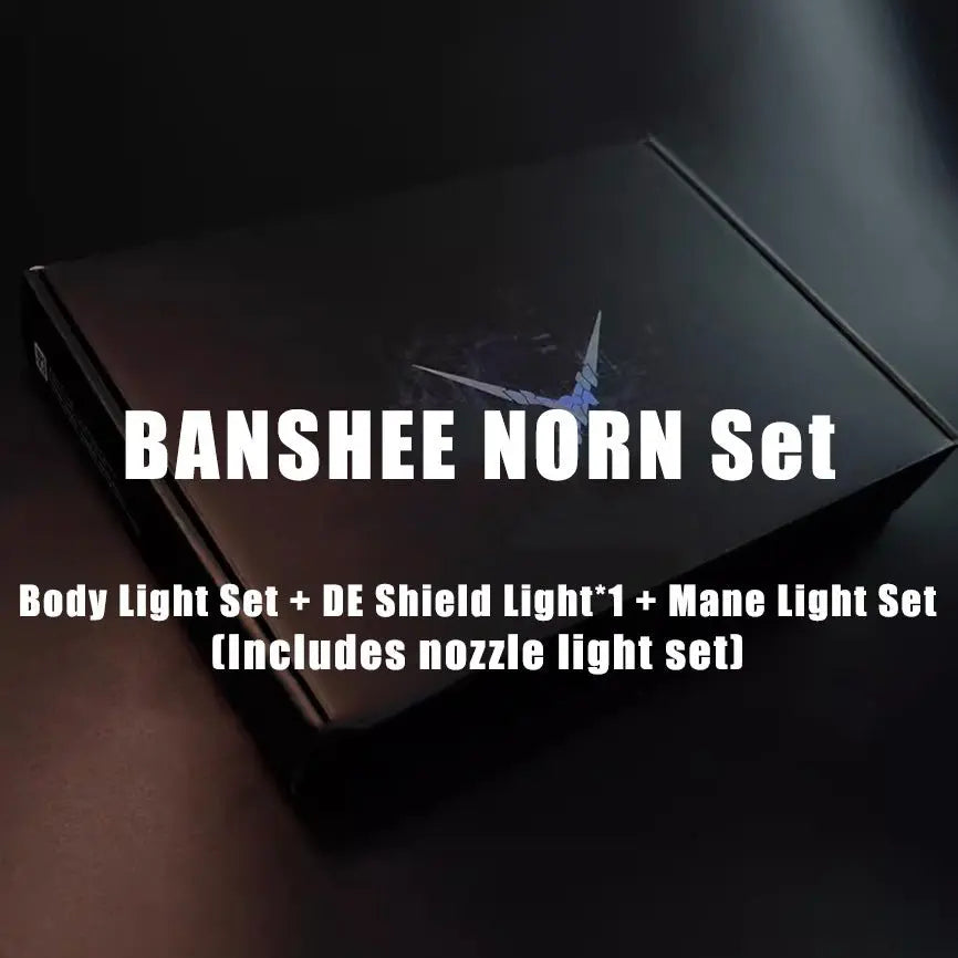 GN Drive Sync LEDs glowing on PG Unicorn Gundam’s backpack unit