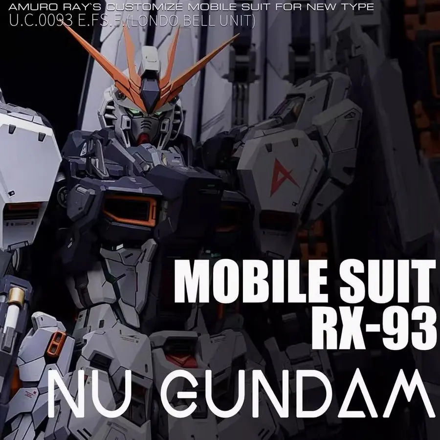 MG RX-93 NU Gundam Ver.KA GK Kit - Resin Conversion Kit | Resin GK C ...