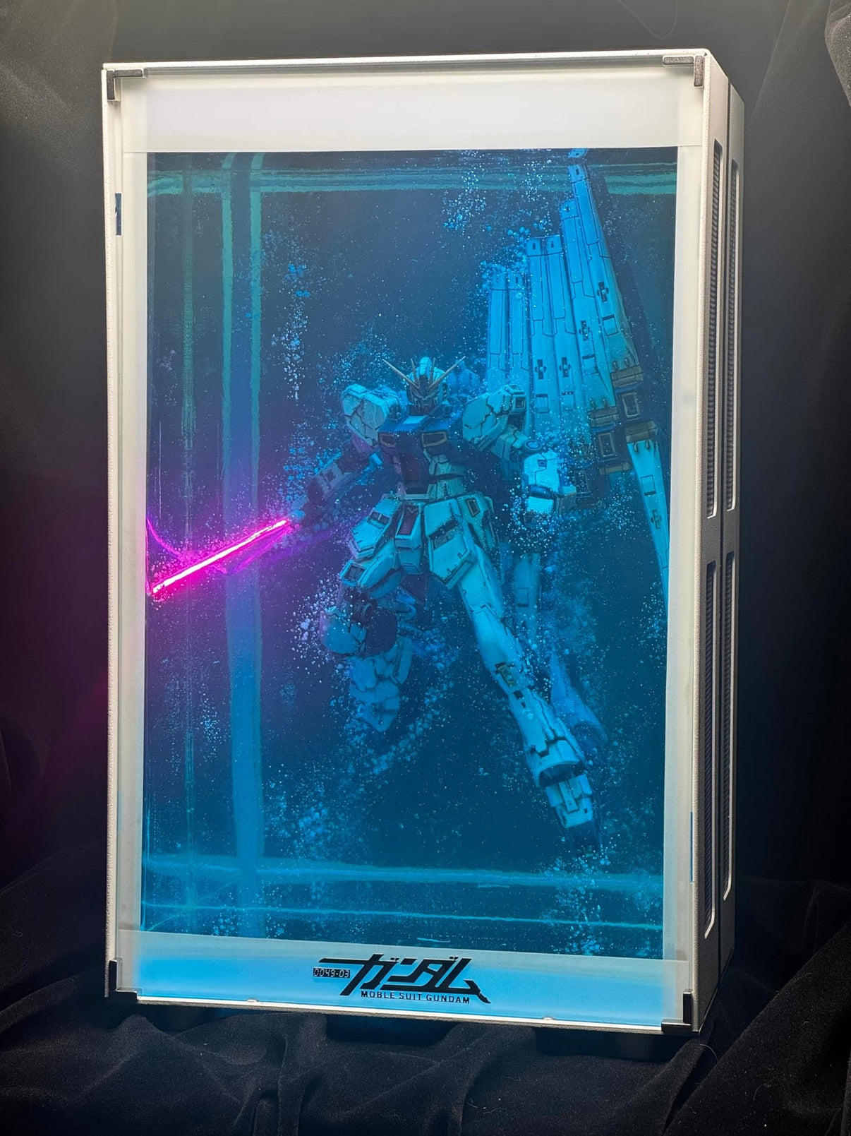 Custom Underwater Gundam Scene Decorations - Takara Model Studio