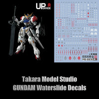MG 1/100 Gundam Barbatos Lupus HD Fluorescent Waterslide Decals