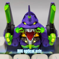 【Pre - Order】EVA Unit - 01 Artisan Keycap - Neon Genesis Evangelion Custom Mechanical KeyCap - Takara Model Studio