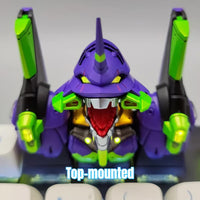 【Pre - Order】EVA Unit - 01 Artisan Keycap - Neon Genesis Evangelion Custom Mechanical KeyCap - Takara Model Studio
