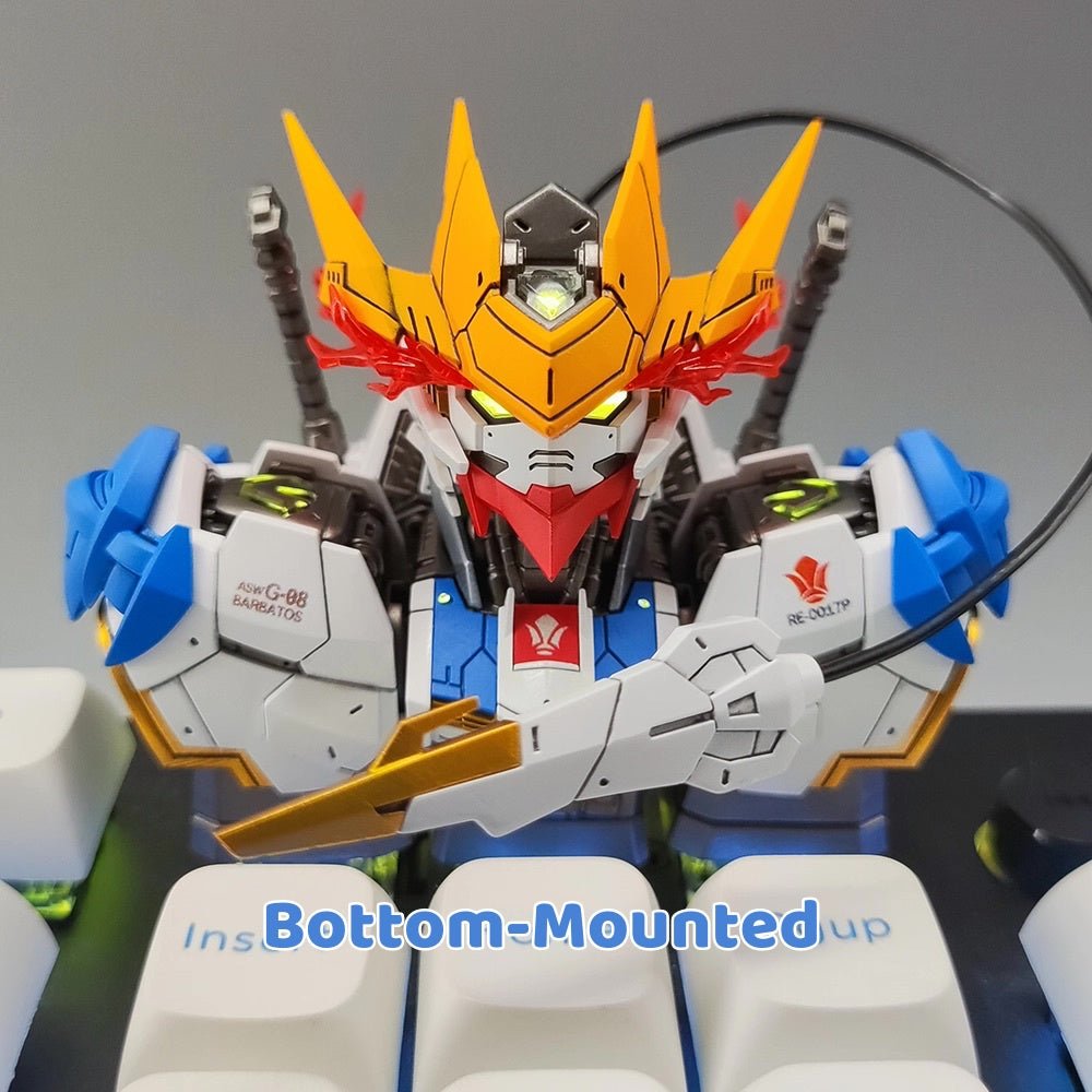 【Pre - Order】Gundam Barbatos Iron - Blooded Artisan Keycap – Mechanical Keyboard Accessory - Takara Model Studio