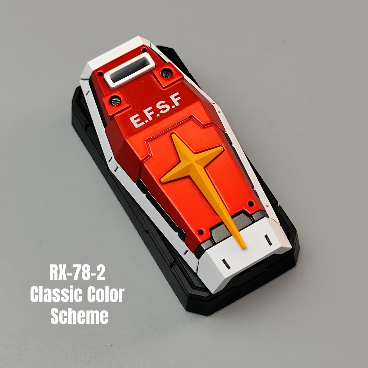 【Pre - Order】Johnny RX - 78 - 2 Gundam Mechanical Keycap (Shield Design) - EFSF Collector's Edition - Takara Model Studio