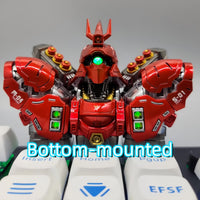 Top-mounted triple keycap set for mechanical keyboards - Sazabi design