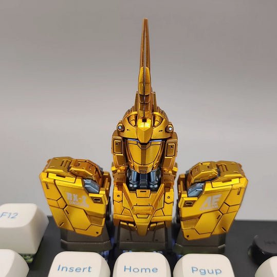 【Pre - Order】Johnny Unicorn Gundam 03 Phenex Transformable Artisan Keycap Set - Takara Model Studio