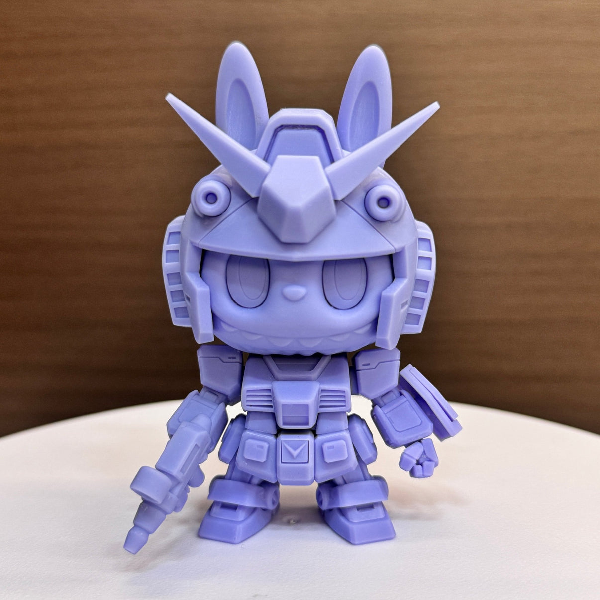 【Pre - Order】Labubu × Gundam GK White Model 2.0 – Perfect Part - Separation Edition (Including Lightsaber and Beam Rifle) - Takara Model Studio