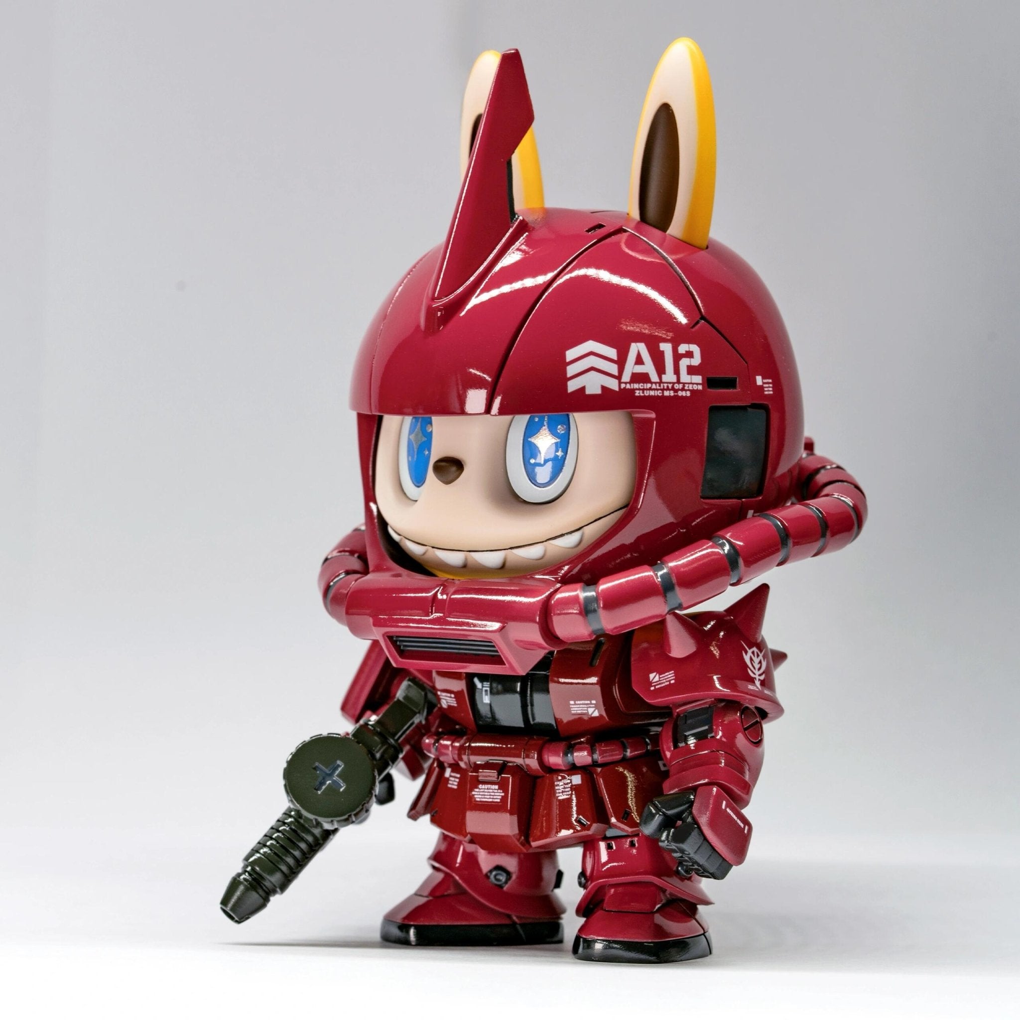Pre-Order Labubu × ZAKU GK White Model – Perfe
