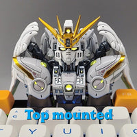 【Pre - Order】Wing Gundam Zero EW (Snow White Ver.) Artisan Keycap – Mechanical Keyboard Accessory - Takara Model Studio