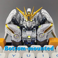 【Pre - Order】Wing Gundam Zero EW (Snow White Ver.) Artisan Keycap – Mechanical Keyboard Accessory - Takara Model Studio