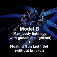 KOSMOS LED kit components: wires, LEDs, and adapters for FM Aerial models