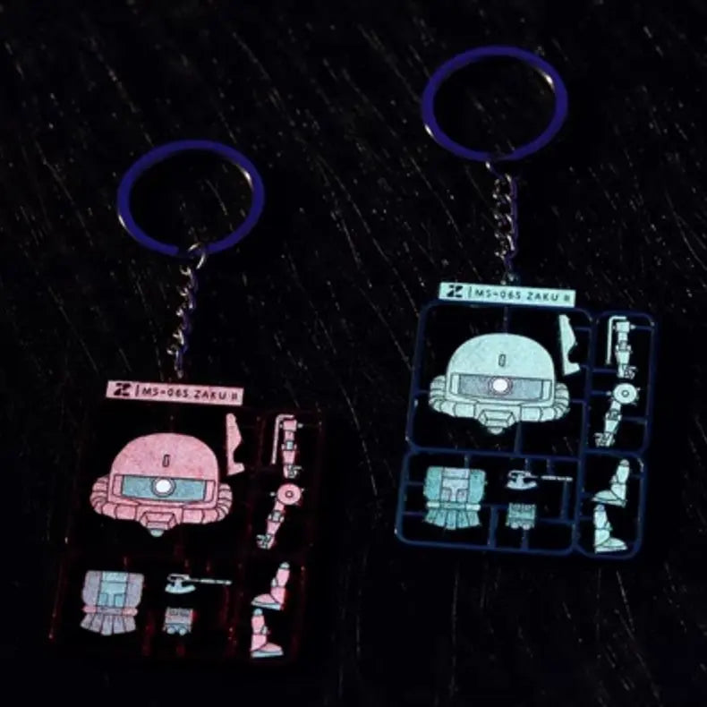 Gundam Keychain in Motion - Zaku’s Shoulder Articulation Demo