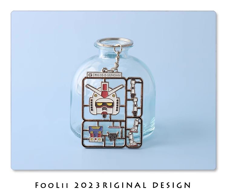 FooLii RX-78-2 Metal Keychain - Takara Model Studio