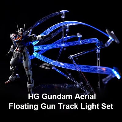 【Pre-order】KOSMOS HG Aerial / Aerial Rebuild / Calibarn Floating Gun Track Light Set - Takara Model Studio